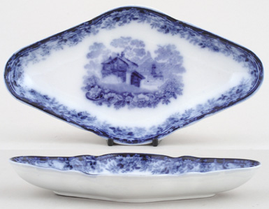 Dish diamond shape c1900